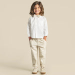 Desinger Kidz Jackson L/S Formal Shirt - White