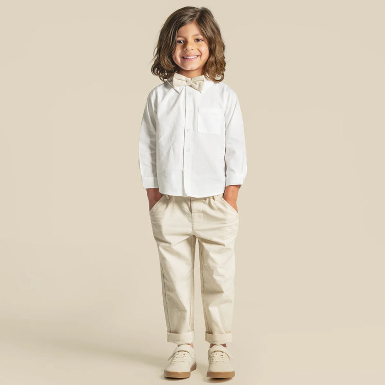 Desinger Kidz Jackson L/S Formal Shirt - White
