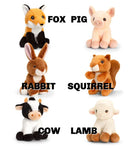 keel Toys Keeleco Farm Plush Animals