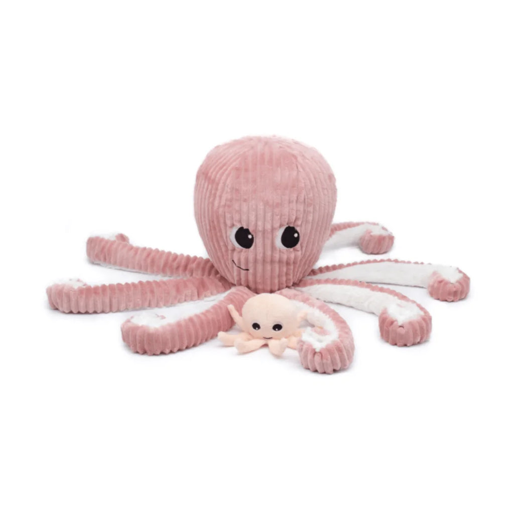 Les Ptipotos Filou the Octopus, Mum & Baby - Pink