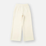 Lesimo Girls Wide Leg Cupro Pants - Oyster White