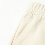 Lesimo Girls Wide Leg Cupro Pants - Oyster White