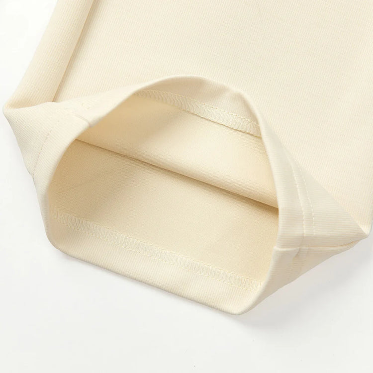 Lesimo Girls Wide Leg Cupro Pants - Oyster White