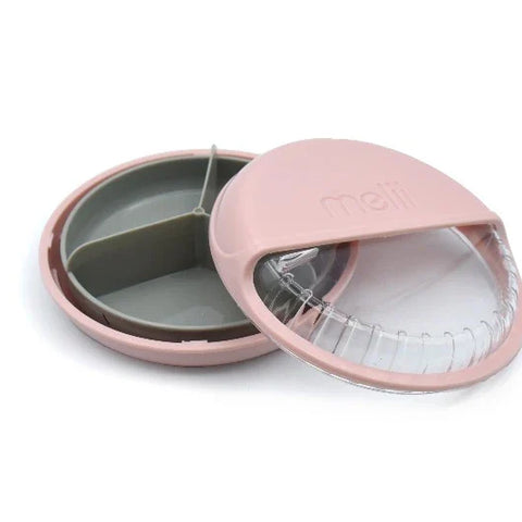 MELII LUXE SPIN SNACK CONTAINER (PINK）