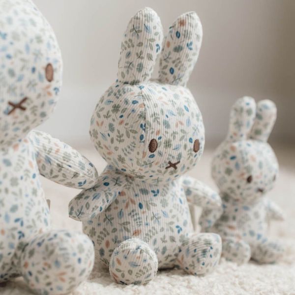 Miffy x Little Dutch All Over Print Mini Plush - Lucky Leaves (15cm)