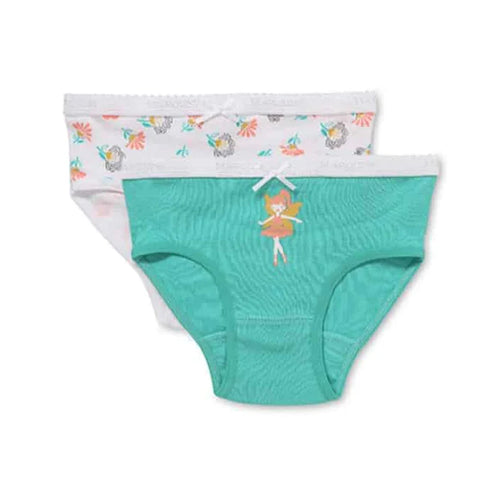 Marquise Girls Fairy Garden Underwear 2 Pack