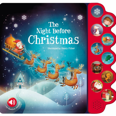 10-Button Sound Book - The Night Before Christmas