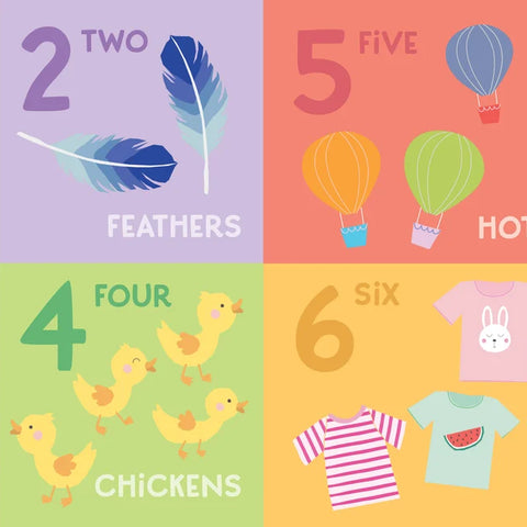 Padded Learning Book - My First Book of Numbers