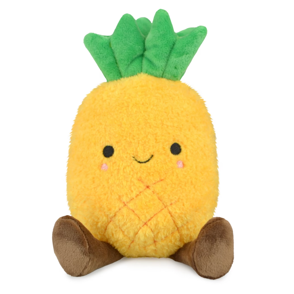Korimco Adorables Pineapple Fruit Plush Soft Toy 20cm - Yellow