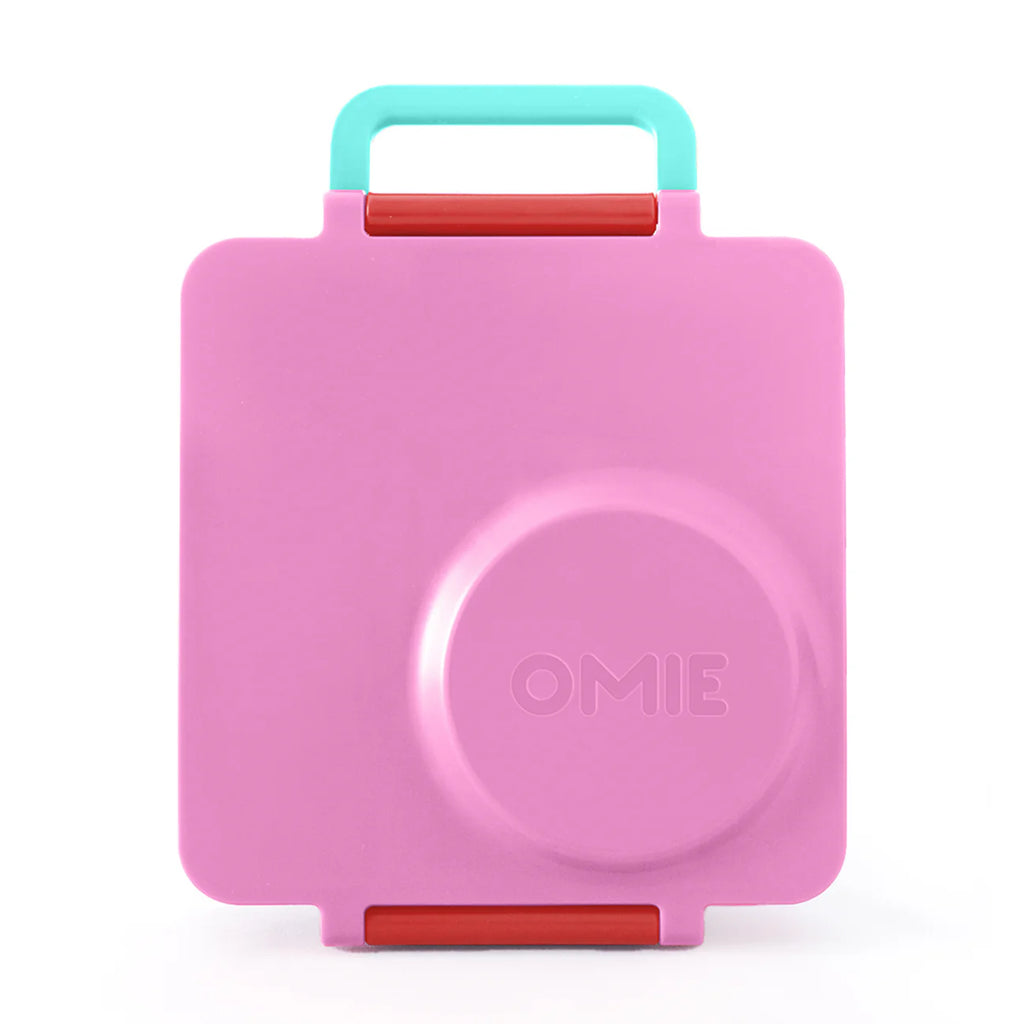 OmieBox Hot & Cold Bento Box - Pink Berry