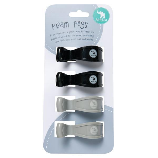 ALL4ELLA PRAM PEGS 4 PACK