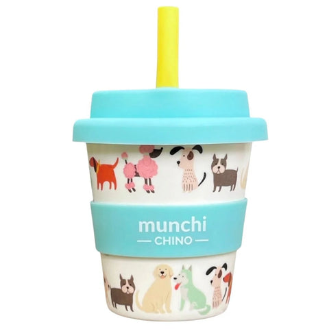 Munchi Chino Puppuchino Babychino Cup - Straw Included