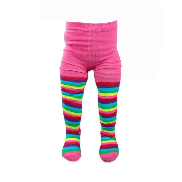 KORANGO Essentials Plain Tight Stripe Rainbow