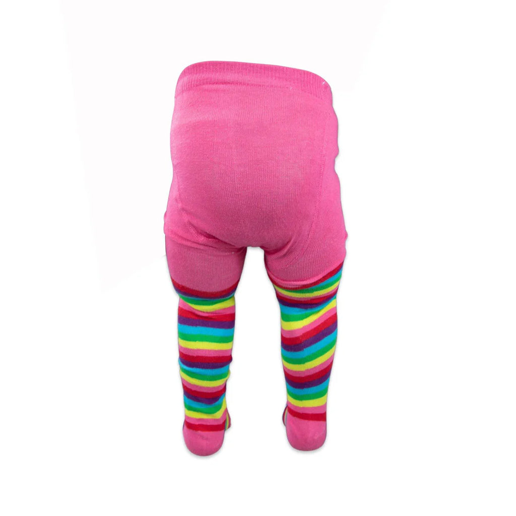 KORANGO Essentials Plain Tight Stripe Rainbow
