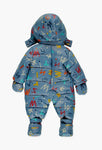 Boboli Technical Fabric Babygrow Snow Playsuit