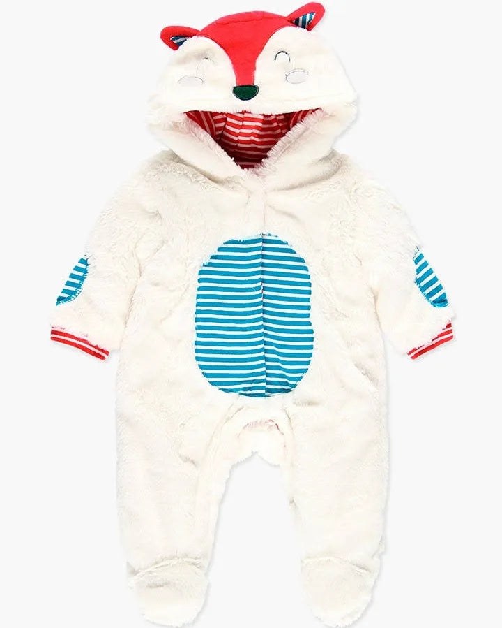 Boboli Fox Furry Playsuit