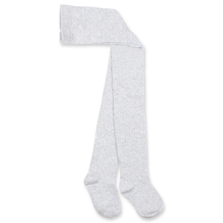 Minihaha Pointelle Tights Grey Marl