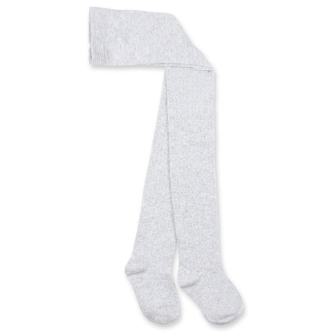 Minihaha Pointelle Tights Grey Marl
