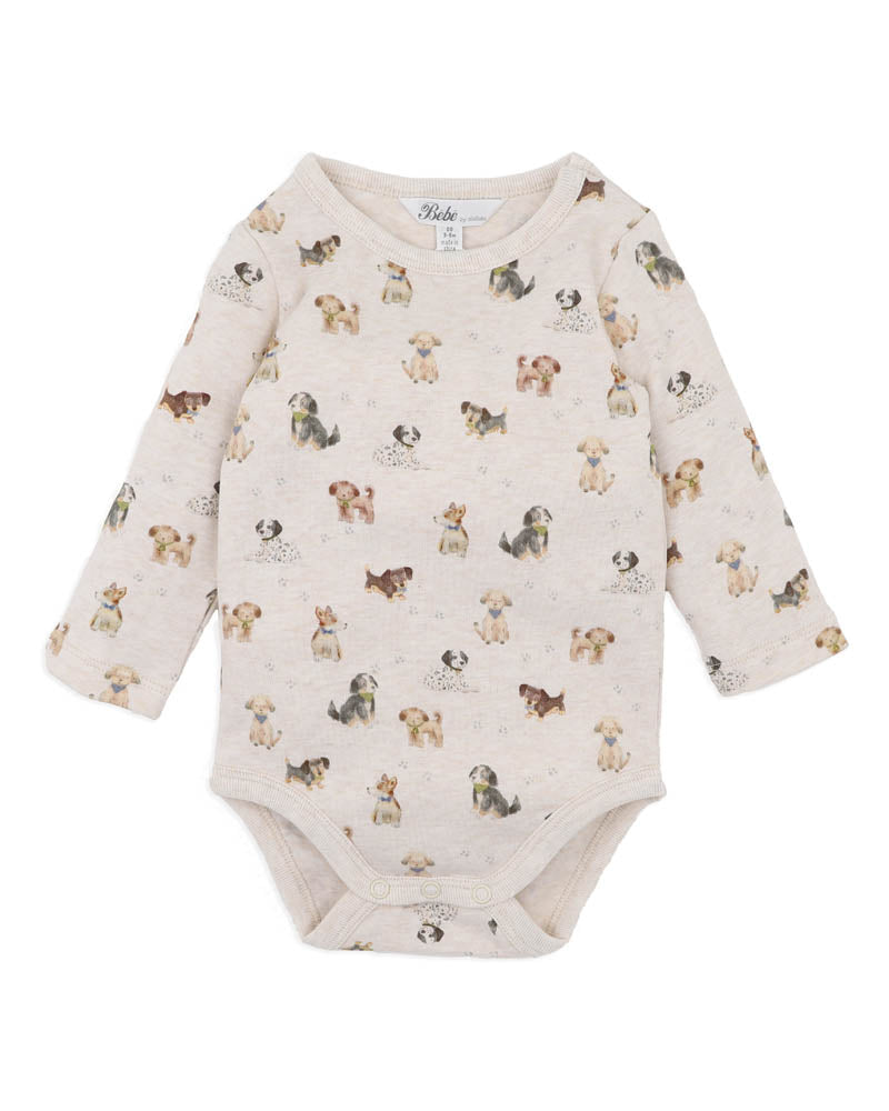 BEBE OTTO ORGANIC LS BODYSUIT