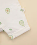 Lummi in Colour Organic Cotton Romper - Avocados