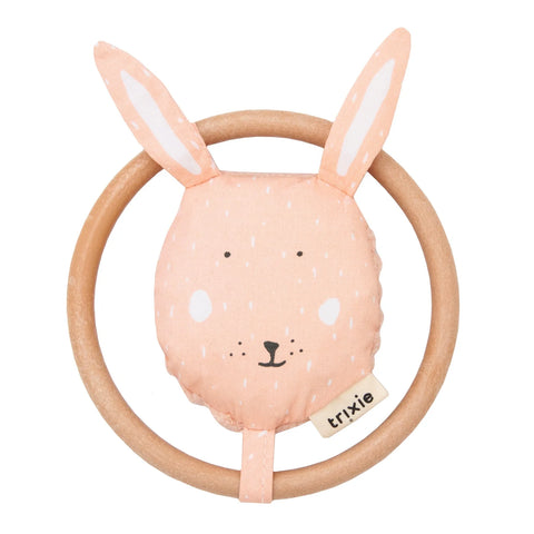 Trixie Round Rattle - Mrs. Rabbit