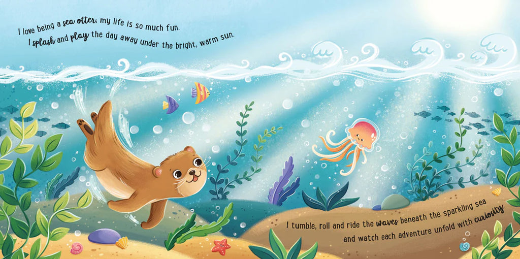 Story Time - Padded Board Book - I Love Being a Sea Otter