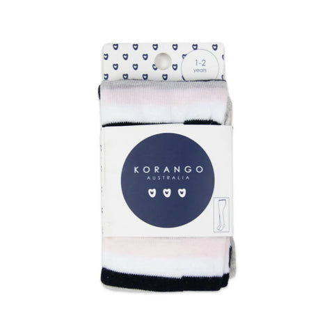 KORANGO Essentials Plain Tight Stripe Grey