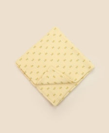 Lummi in Colour ORGANIC COTTON MUSLIN SWADDLE WRAP -  LEMONS