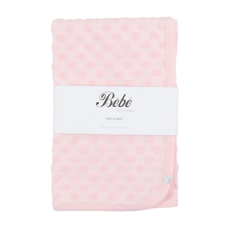 Bebe PINK SPOT LAYETTE BUNNY RUG