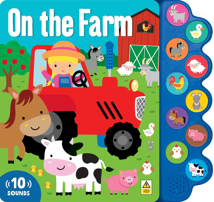 10-Button Sound Book - On The Farm