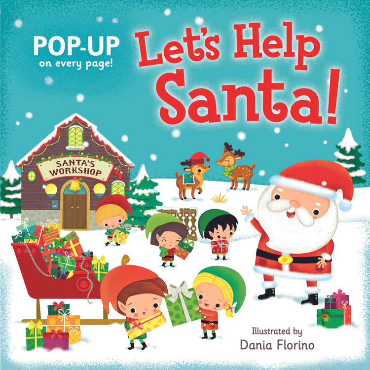 Pop-Up Book - Let's Help Santa