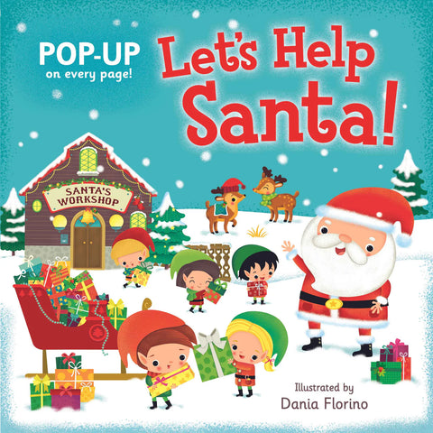 Pop-Up Book - Let's Help Santa