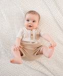 Lummi in Colour ORGANIC COTTON WAFFLE SHORTS - OAT