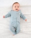 Lummi in Colour ORGANIC COTTON WAFFLE TRIANGLE BIB - DUSK BLUE