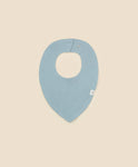 Lummi in Colour ORGANIC COTTON WAFFLE TRIANGLE BIB - DUSK BLUE