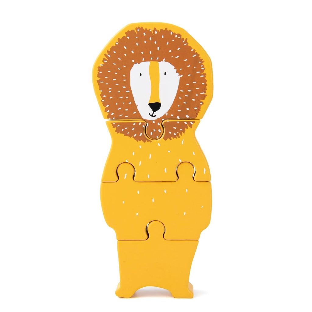 Trixie Wooden body puzzle - Mr.Lion