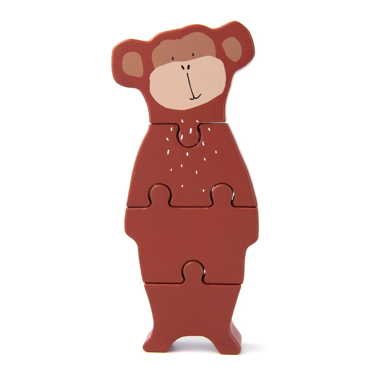 Trixie Wooden body puzzle - Mr.Monkey