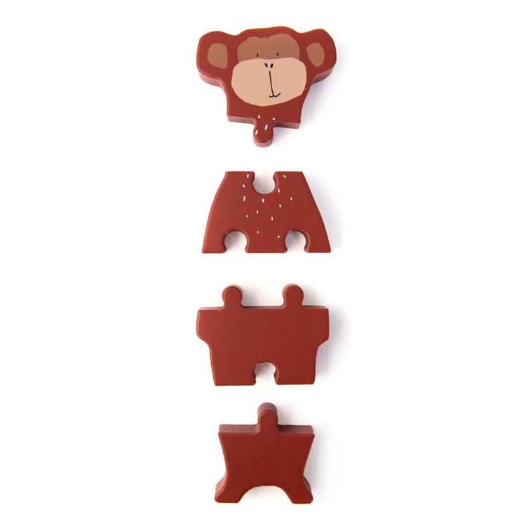 Trixie Wooden body puzzle - Mr.Monkey