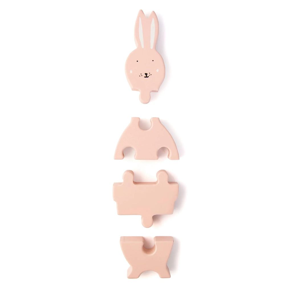 Trixie Wooden body puzzle - Mrs. Rabbit