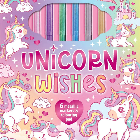 Markerific - Activity Folder - Unicorn Wishes