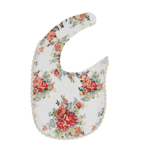 Arthur Ave Bib Red Rose