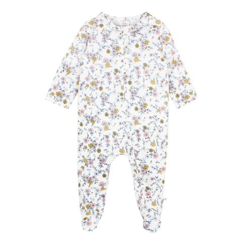 BEBE MAE ORGANIC LS ZIPSUIT