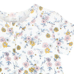 BEBE MAE ORGANIC SHORT SLEEVE ROMPER