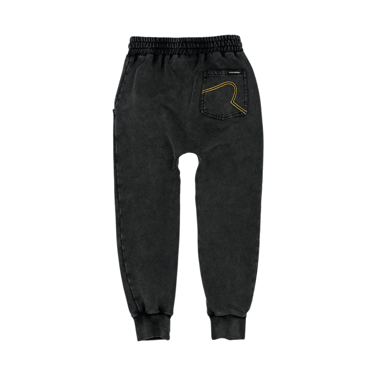 Rock Your Kid Track Pants - Black Wash (Size 2-12)