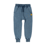 Rock Your Kid Track Pants - Blue Wash (Size 2-12)