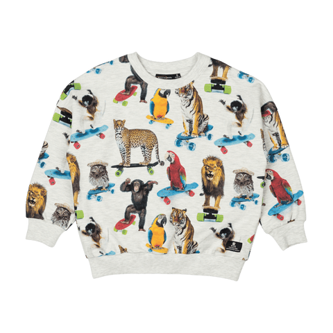 Rock Your Kid Wild Skate Sweatshirt - Multi (Size 2-7)